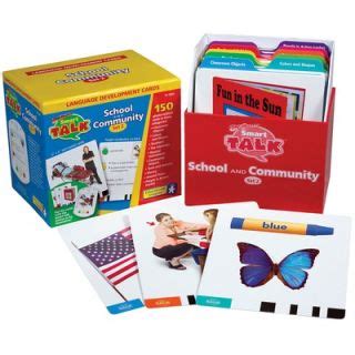 smart talk card sets|EDUCATIONAL INSIGHTS Smart Talk Card Set – Set 2: School .